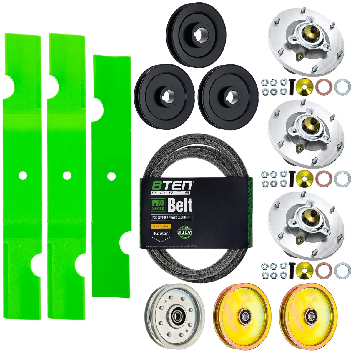 Deck Rebuild Kit for Grasshopper 226v 48-inch 320239 320234 623781 382093