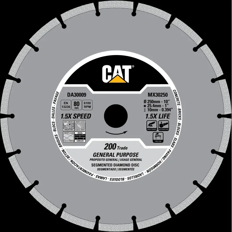 Cat 200 Trade Segmented General Purpose Diamond Blade 14" - 350mm
