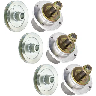 Spindle & Pulley Kit For Scag 810-KSP4274N | 3-PACK