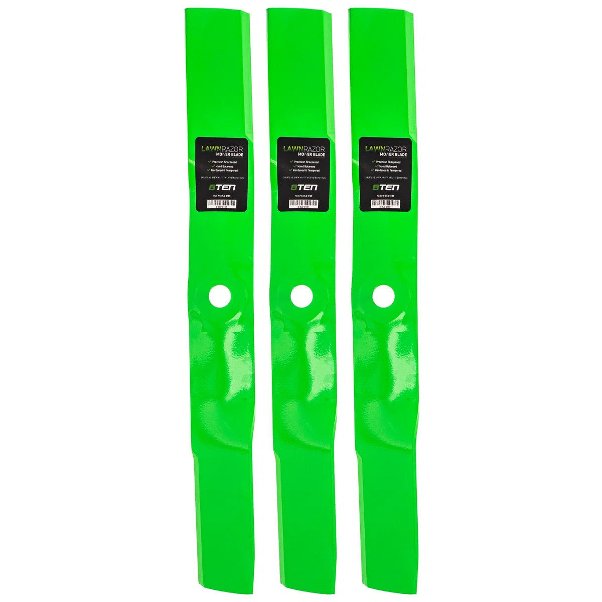 LawnRAZOR High Lift Blade For John Deere M143504 | 3-PACK