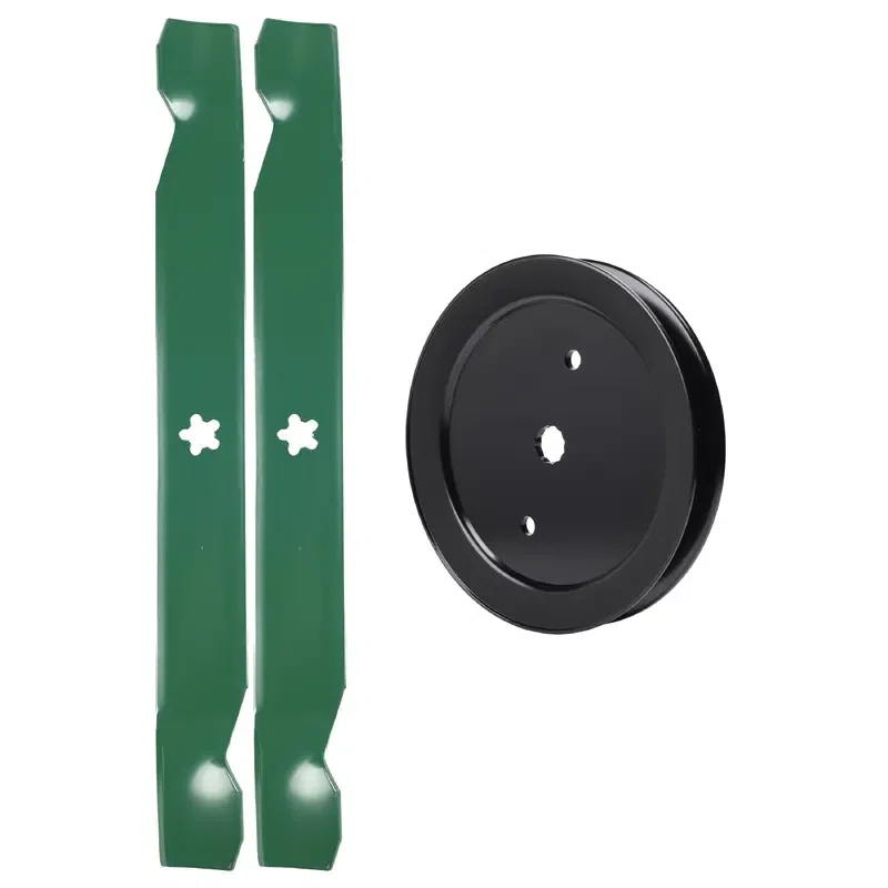 UDC Parts Mower Kit / Pulley 195945 + 2 Pack Blades 138971 / Fits Ariens 42" Automatic 42" Gear 42" Hydro Precision 42" Hydro