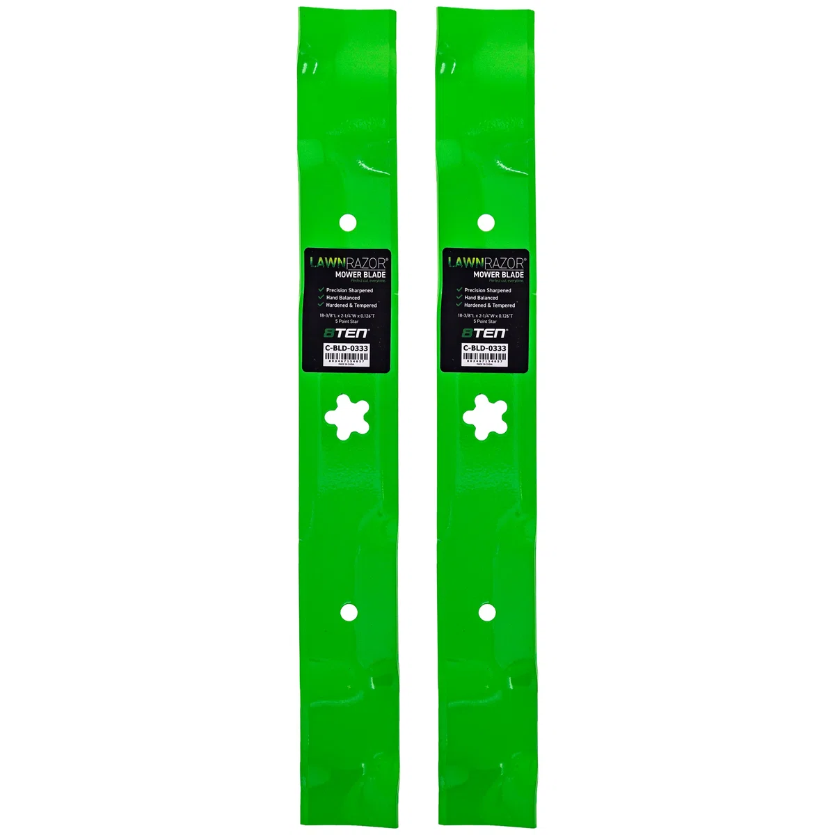 LawnRAZOR Mulching Blade For Husqvarna Poulan Pro Jonsered 532140101 | 2-PACK