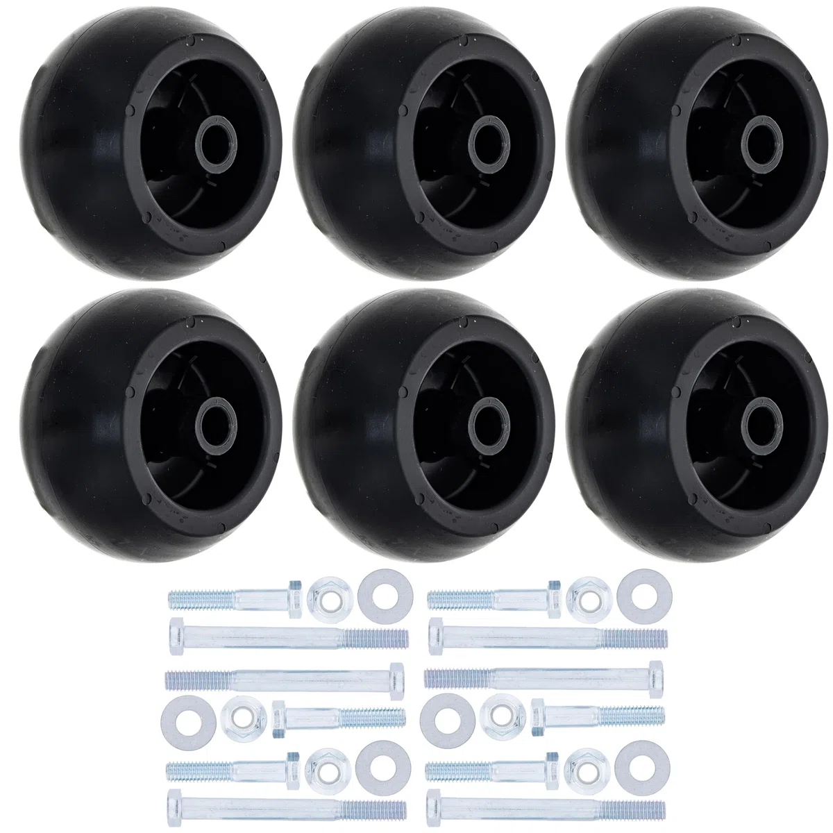 Deck Wheel Kit with Hardware For Exmark MK1012430