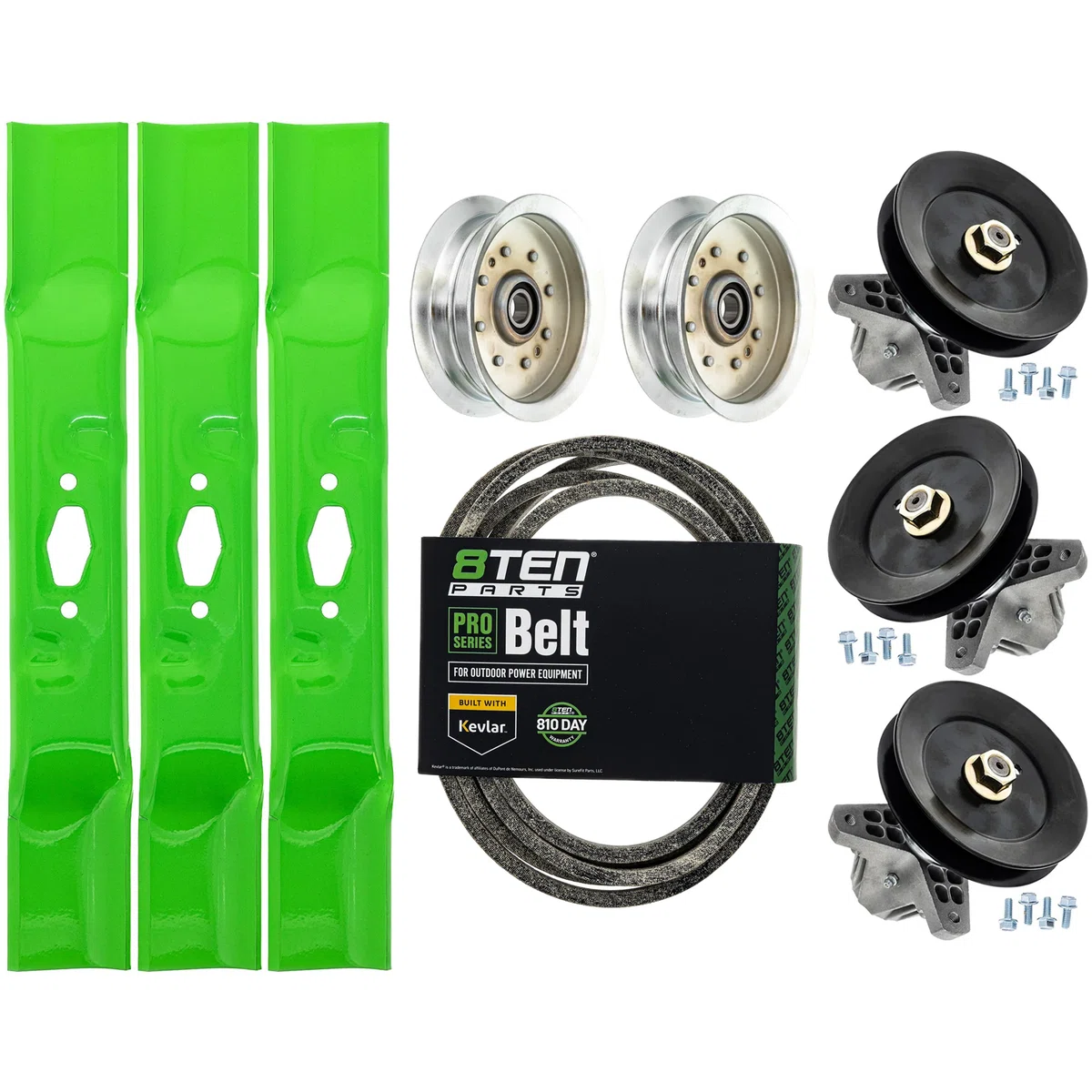 Blade Spindle Belt Idler Deck Kit For Troy-Bilt Cub Cadet MK1012247