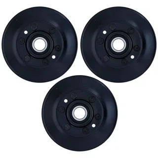 Idler Pulley Set For John Deere Sabre AM38171 AM103542 AM32369 M44193 34-044 AM37322 AM34812 AM32380 | 3-PACK