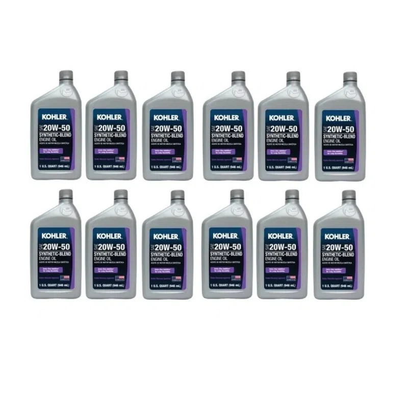 Kohler Part Number 25 357 67-S Genuine OEM Case 20W50 Synthetic Blend - 12 Quarts