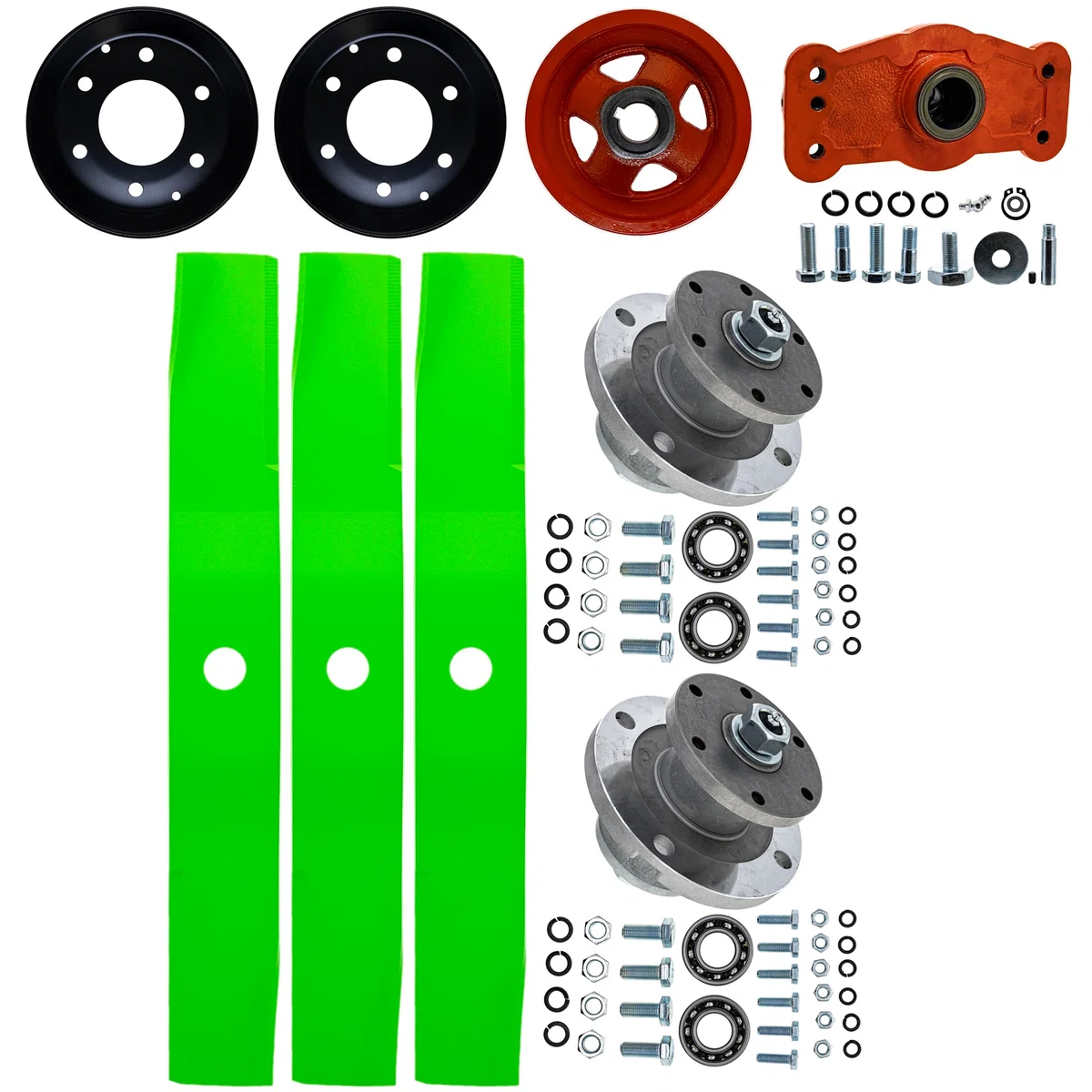 Blade Spindle Kit for Kubota BX1500D RCK54-15BX 54-Inch Deck K5221-71210