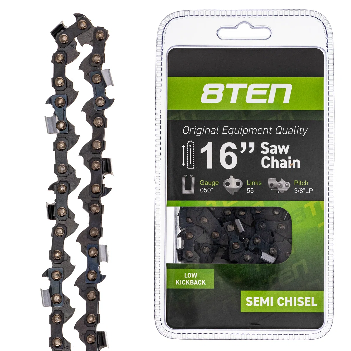 Chainsaw Chain 16 Inch .050 .375 55DL For Stihl Homelite 63PM55E 501847055 63PM355E S93G55 63PM355