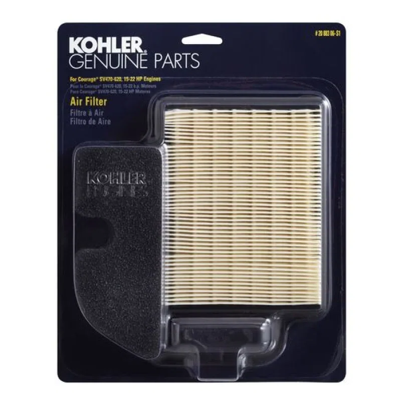 Kohler 20 883 06-S1 Genuine OEM Air Filter Kit