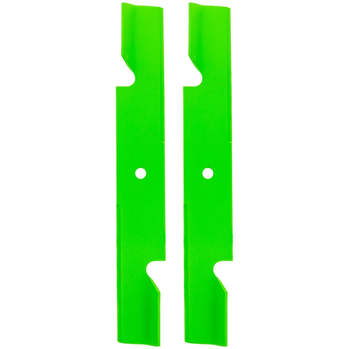 LawnRAZOR Blade for Hustler Raptor SD X XL 42-Inch Notched High Lift 2 Pack