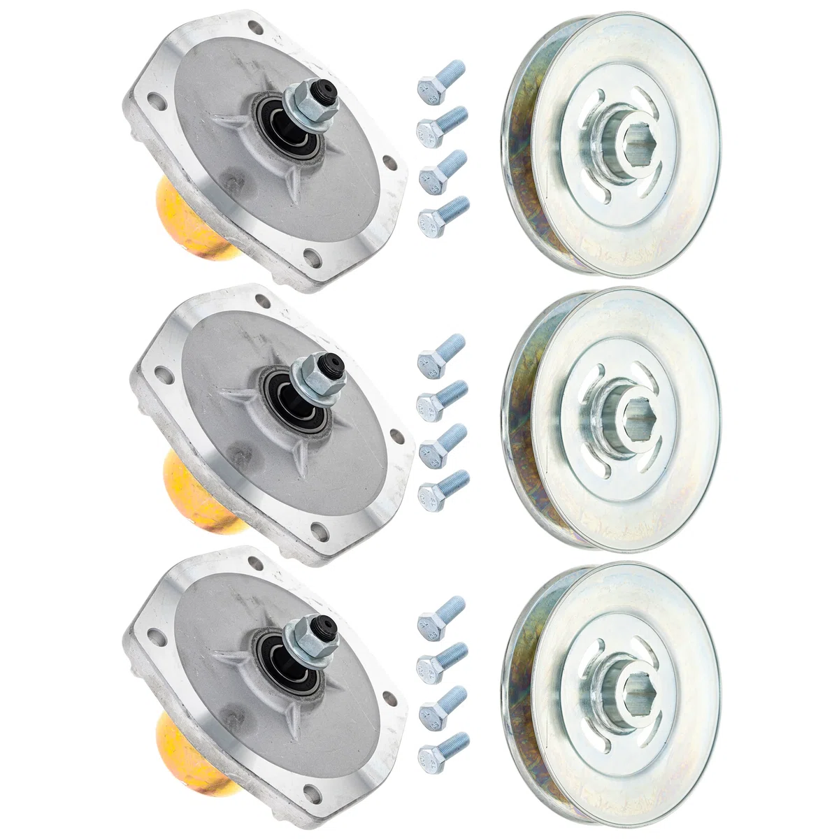 Deck Spindle Kit for Kubota Z421 Z422 RCK54P-400Z K5579-34510 K5623-34580