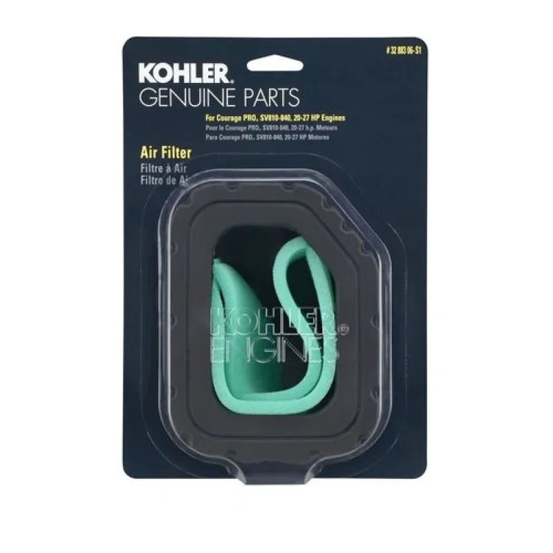 Kohler 32 883 06-S1 Genuine OEM Air Filter Pre-Cleaner