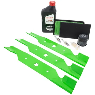 Tune-Up Kit with Blades for Honda GXV530 EXA2 Husqvarna EZ4216HO 42-Inch