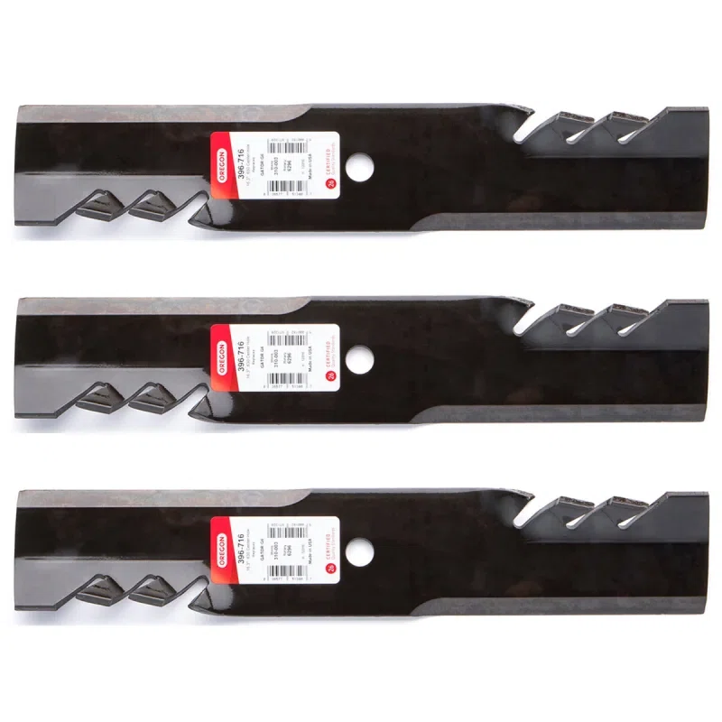 Oregon 396-716 G6 Gator Blades for 48" Exmark 103-6401, 103-6583, 103-6738