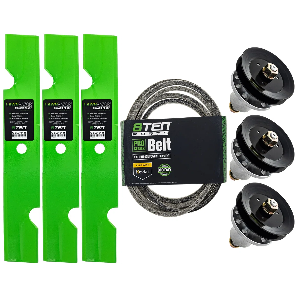 Blade Spindle Belt Deck Kit For Exmark MK1010101