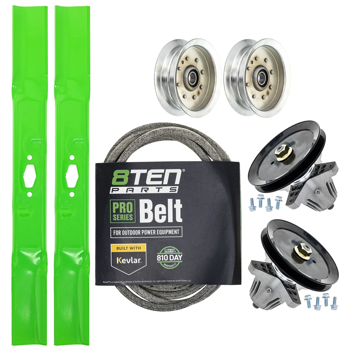 Blade Spindle Belt Idler Deck Kit For Troy-Bilt Cub Cadet Craftsman MK1012262