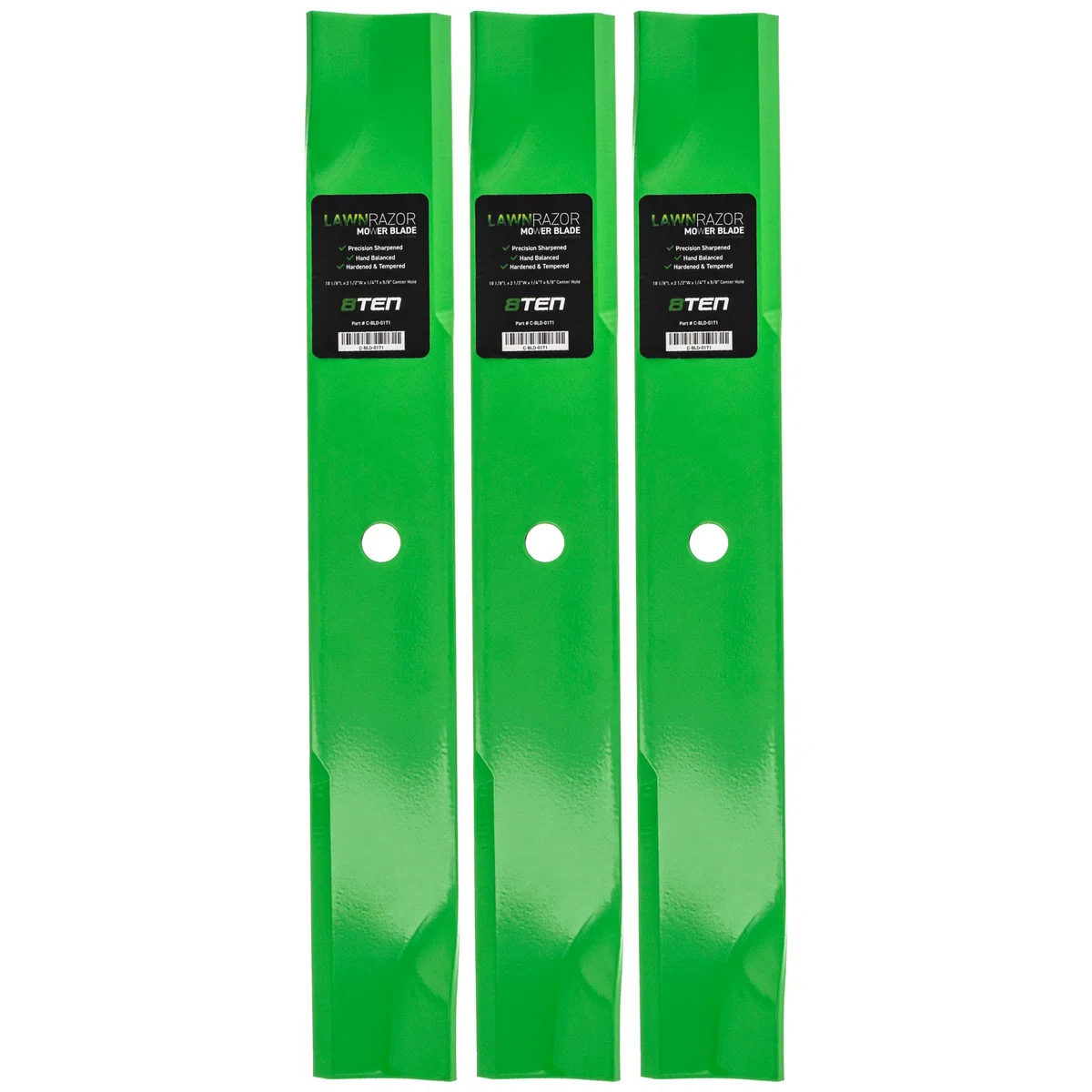LawnRAZOR High Lift Blade For Ferris 1521227 1521227S 5021227S 5021227ASM 5021227 21227S 21227 | 3-PACK