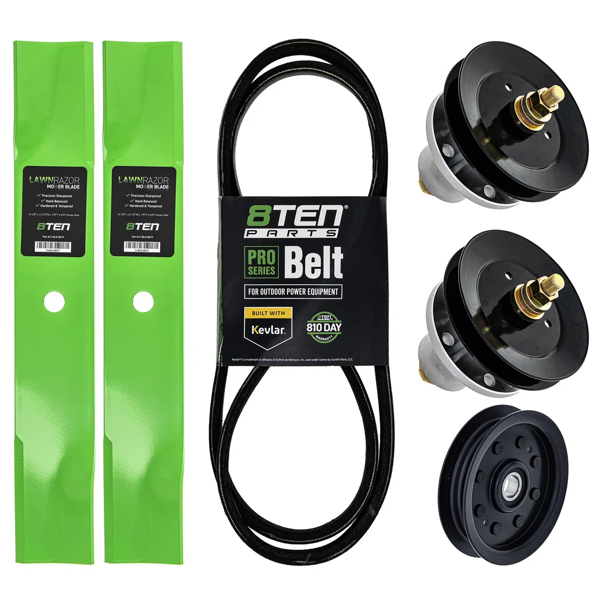 Blade Spindle Belt Idler Deck Kit For Gravely Ariens Great Dane MK1010126