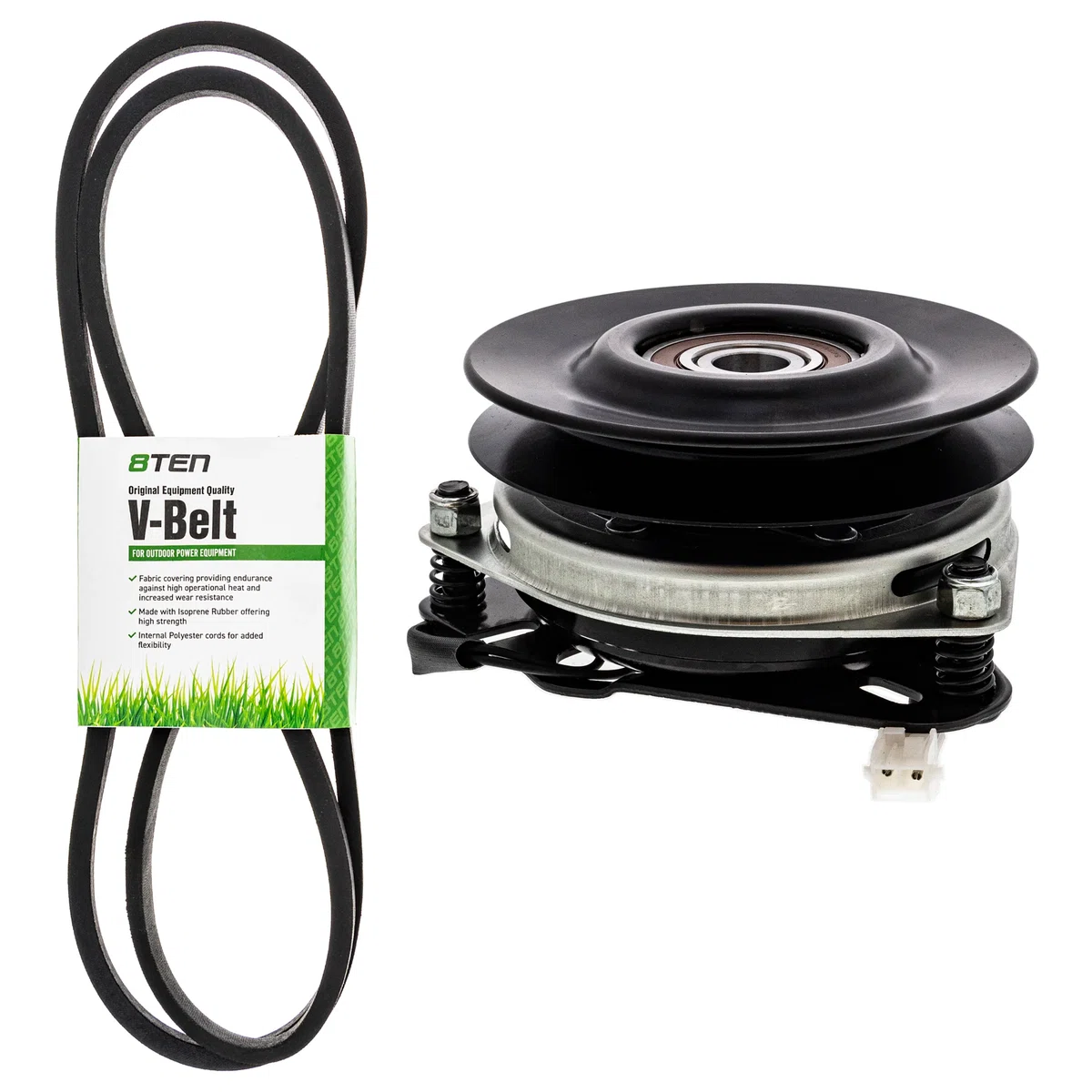 Electric PTO Clutch & Belt Kit For Poulan Pro Husqvarna Statesman MK1006385