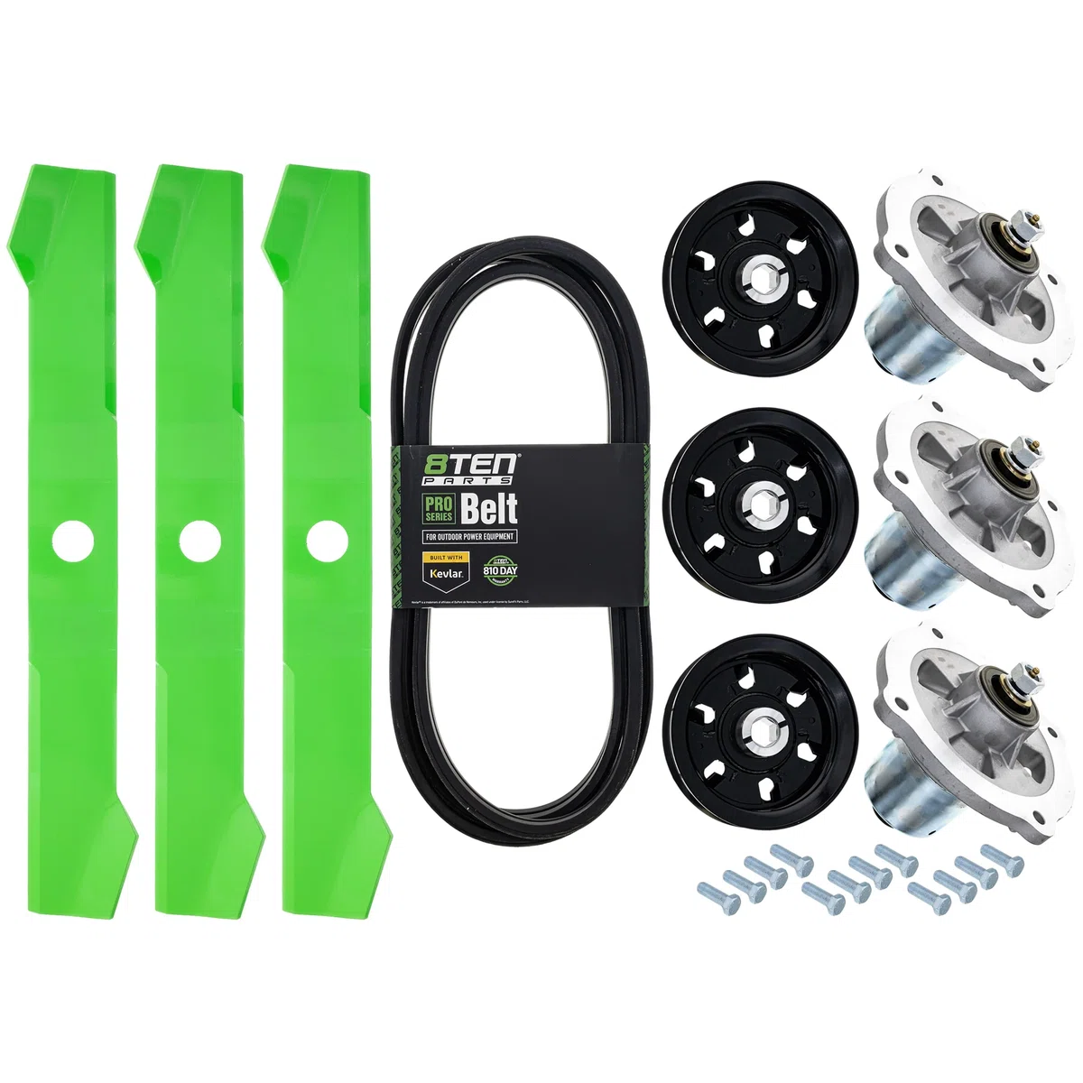 Blade Spindle Belt Kit for Kubota RCK72P-1500Z ZD1511 72-inch K5975-97530