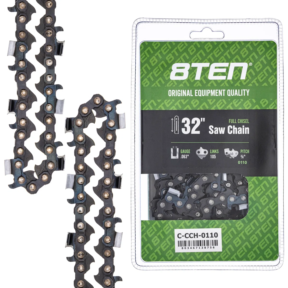 Chainsaw Chain 32 Inch .063 3/8 105DL For Dolmar Homelite Makita 75EXJ105G 591164005 H83105 75CJ105G