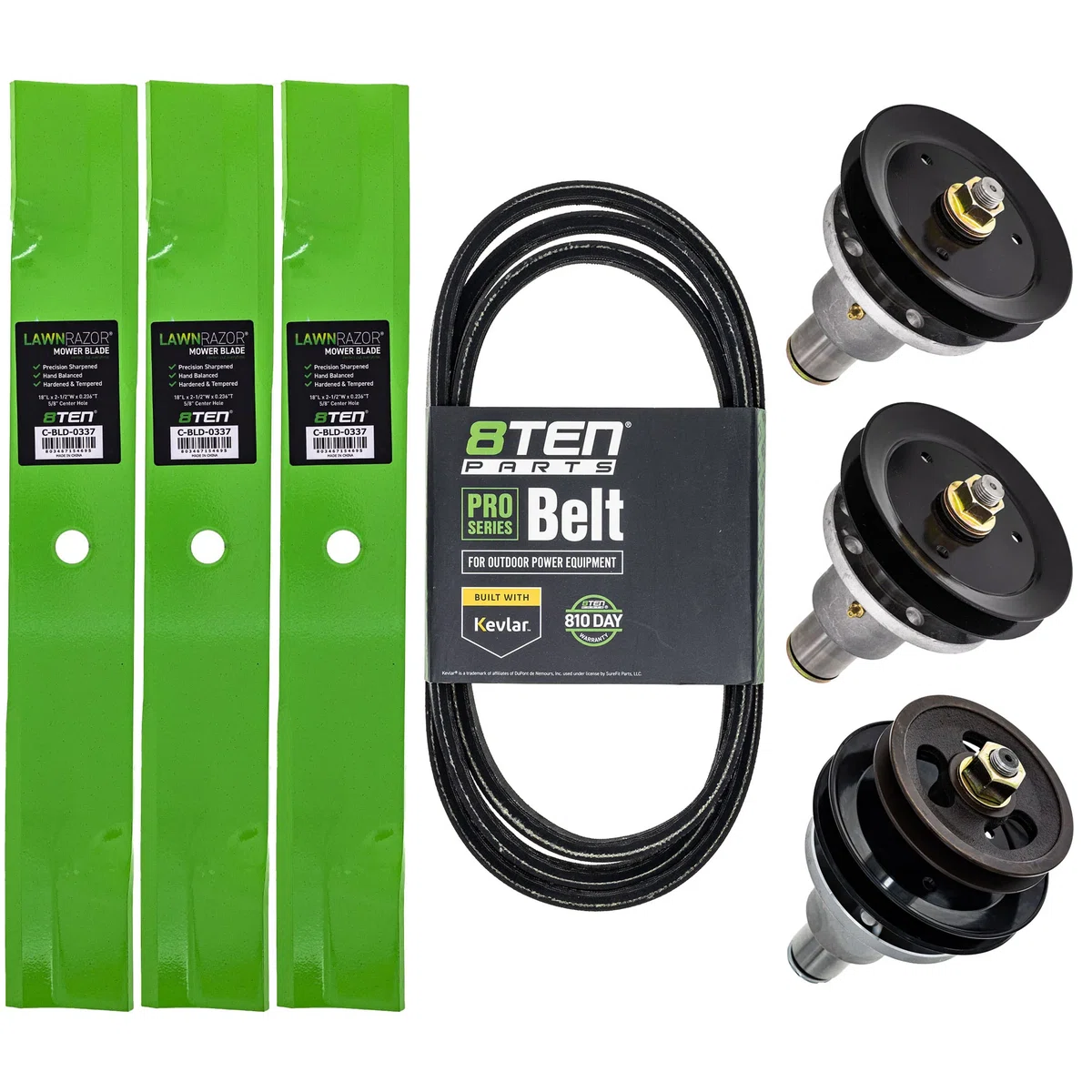 Blade Spindle Belt Deck Kit For Exmark MK1009738