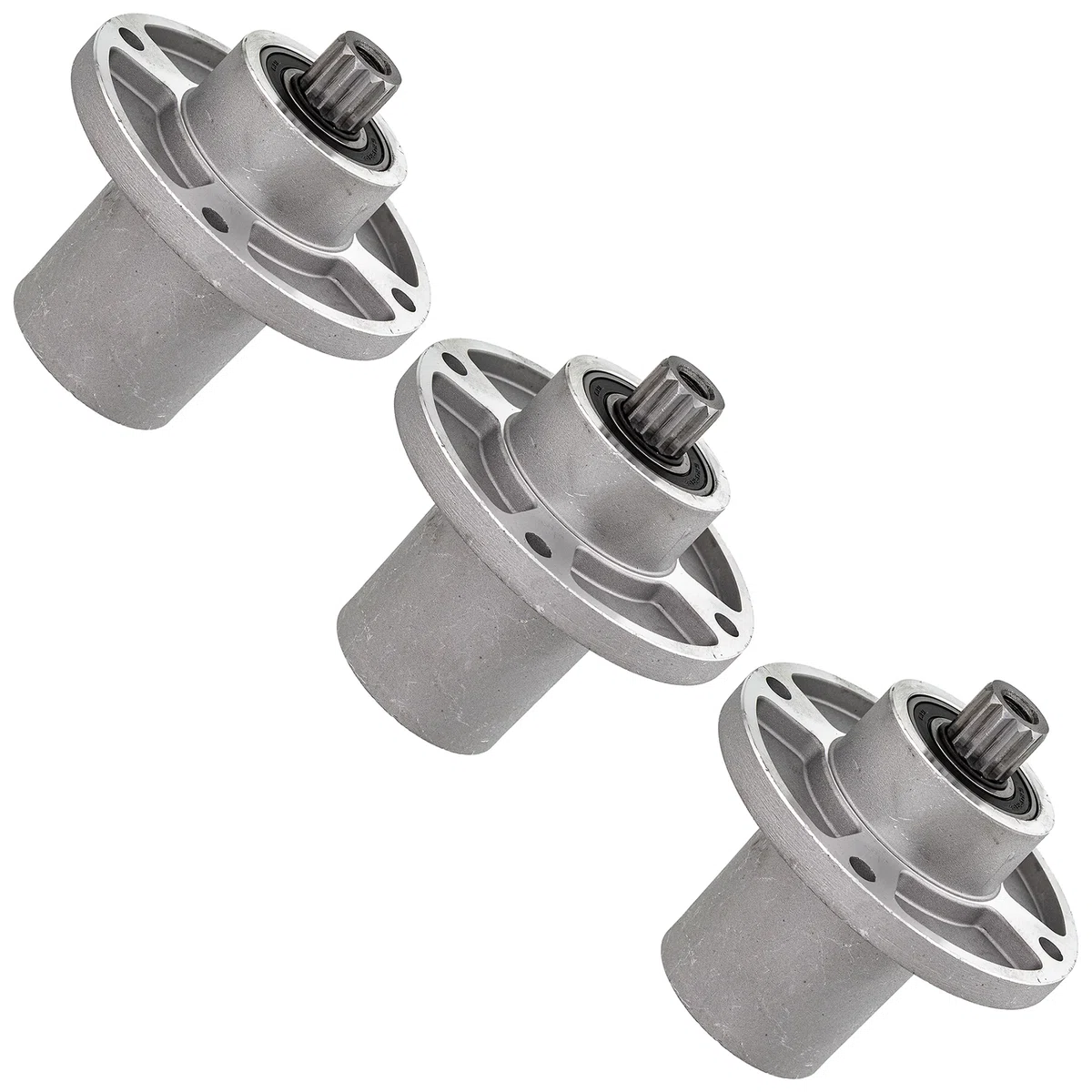 Deck Spindle Set For Hustler 601804 | 3-PACK