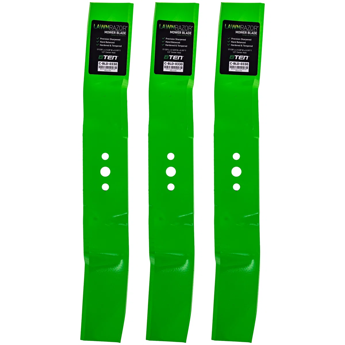 LawnRAZOR Mulching Blade For Husqvarna 539002477 535429410 535429401 | 3-PACK