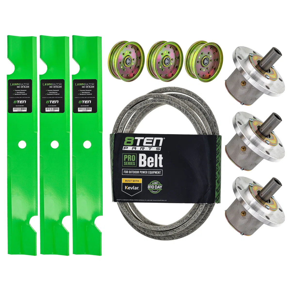 Blade Spindle Belt Idler Deck Kit For Exmark MK1010179