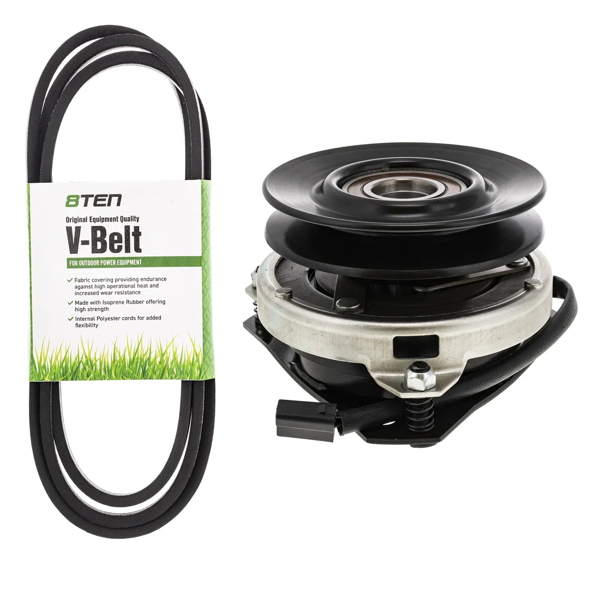 Electric PTO Clutch & Belt Kit For AYP Wizard Husqvarna MK1006331