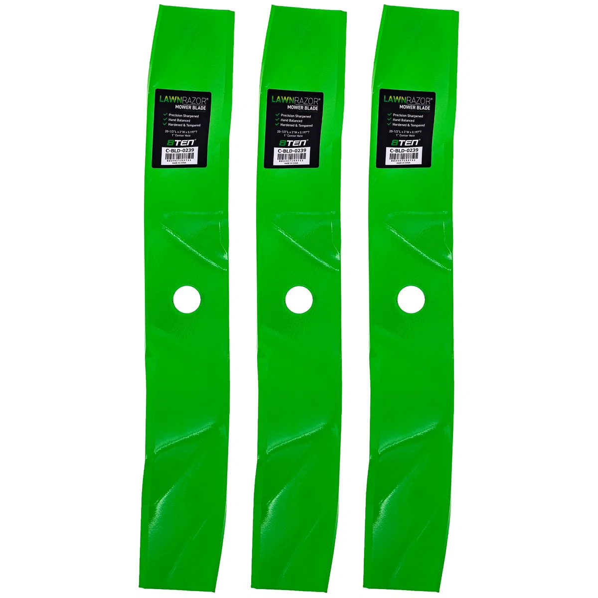 LawnRAZOR Mulching Blade For Exmark 103-6393 103-6393-S | 3-PACK