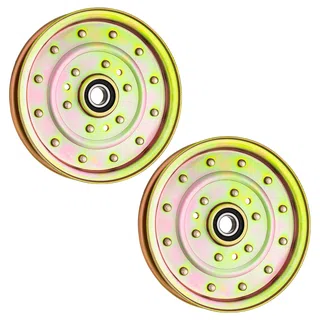 Flat Idler Pulley Set For Toro Exmark 1-633109 116-4667 633109 126-7685 132-9424 | 2-PACK