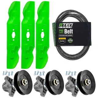 Blade Spindle Belt Deck Kit For Cub Cadet Troy-Bilt Craftsman MK1012224