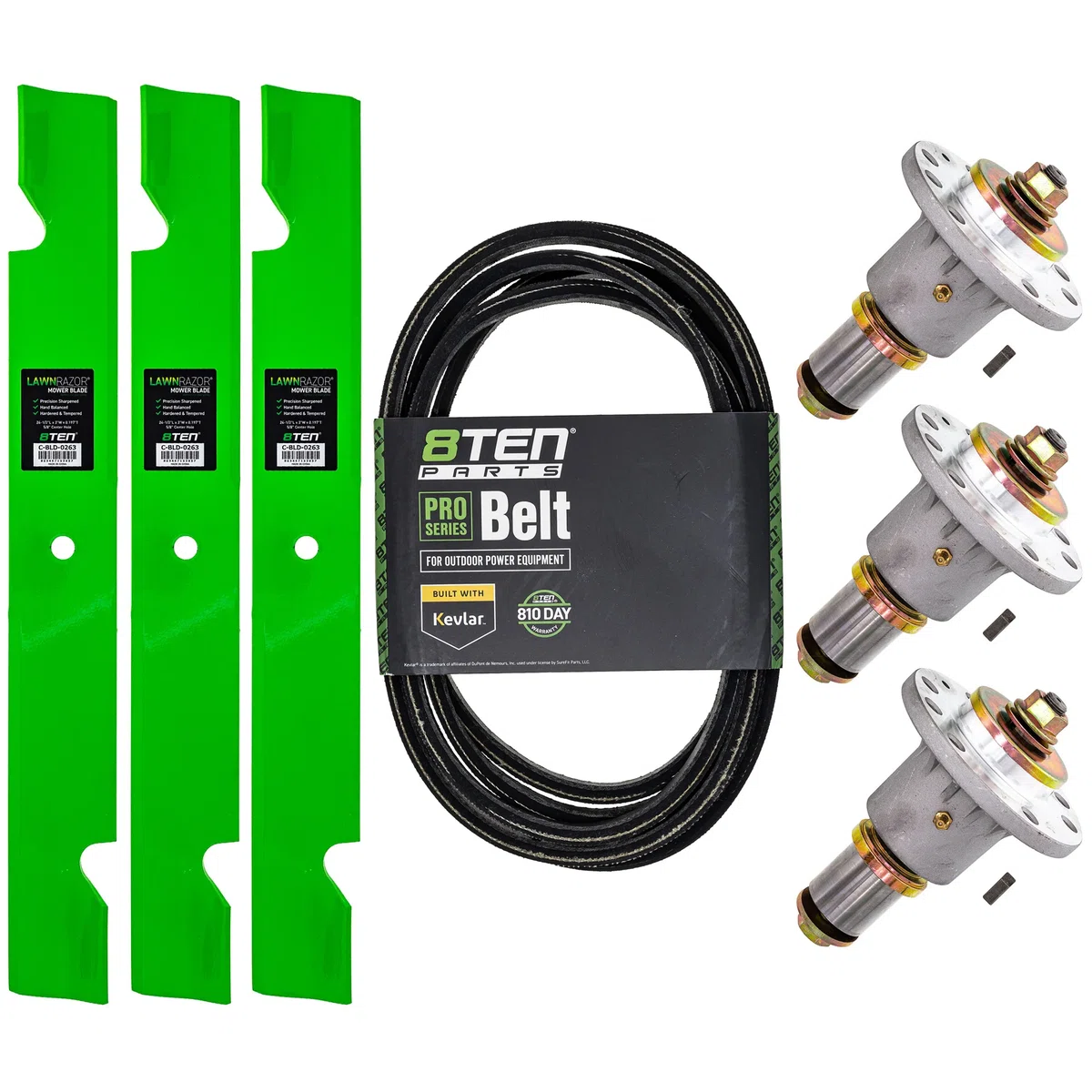 Blade Spindle Belt Deck Kit For Exmark MK1010089