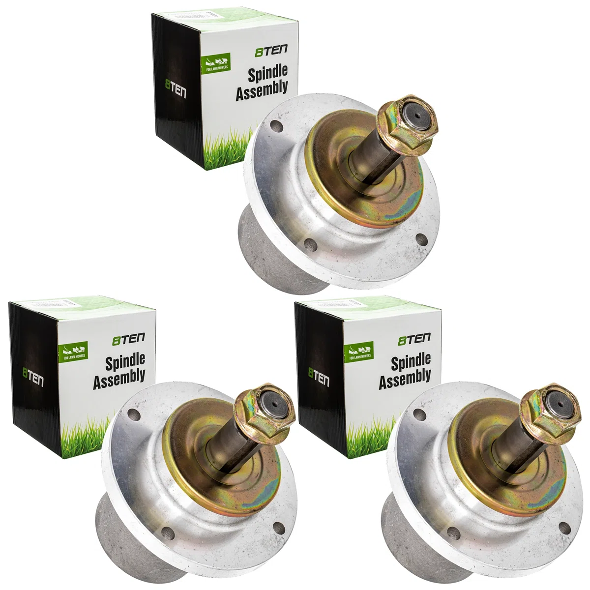 Mower Deck Spindle Set For Scag 461950 | 3-PACK