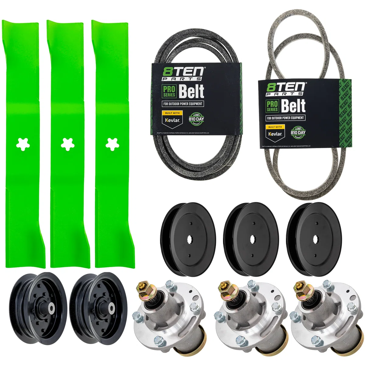 Deck Rebuild Kit for Husqvarna LGT54DXL 54-Inch 582062502 539112170