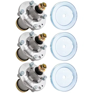 Spindle Kit for Husqvarna MZ54 Z454 54-Inch Deck 539112170 532175708 3 Pack