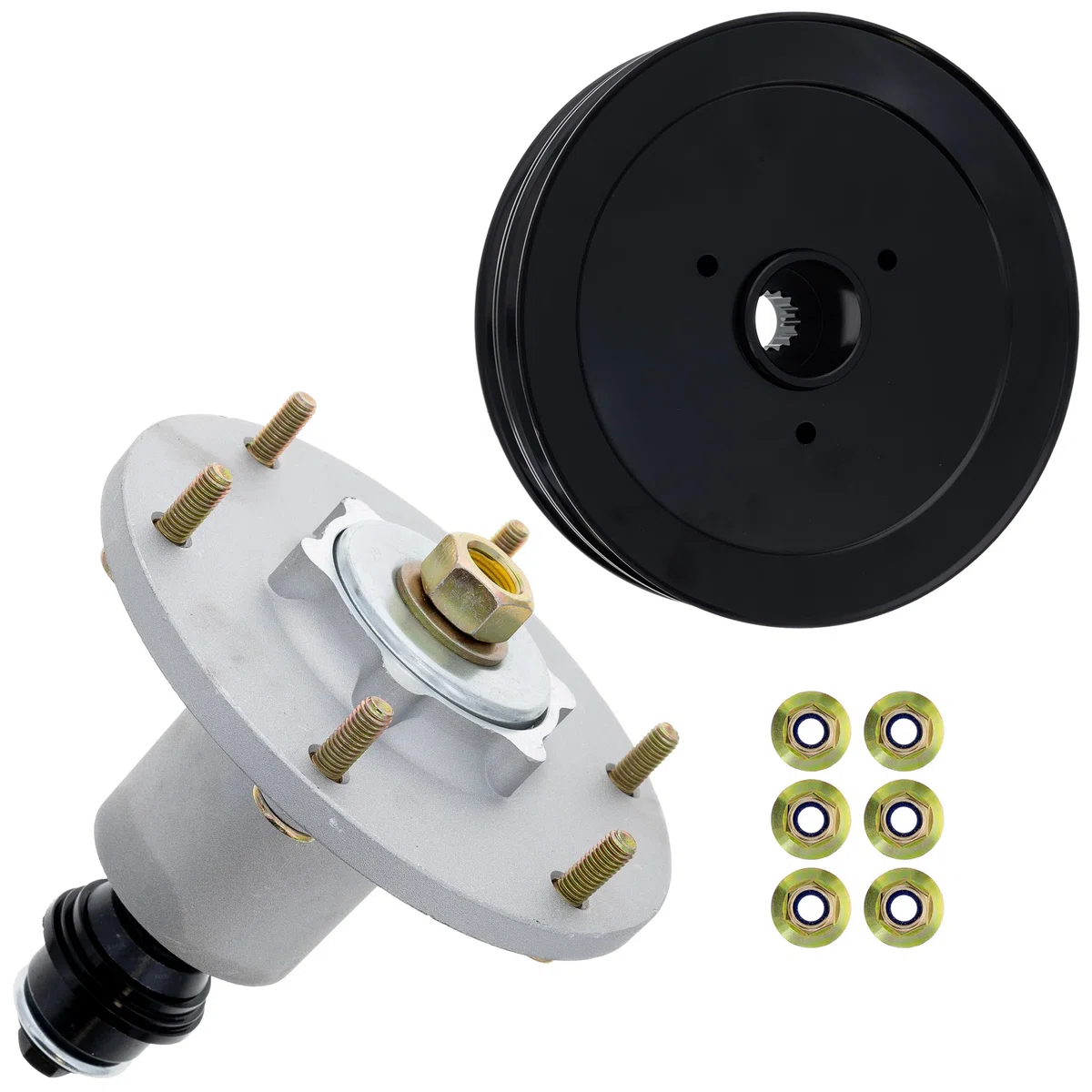 Spindle & Pulley Set For Exmark 810-KSP4334N