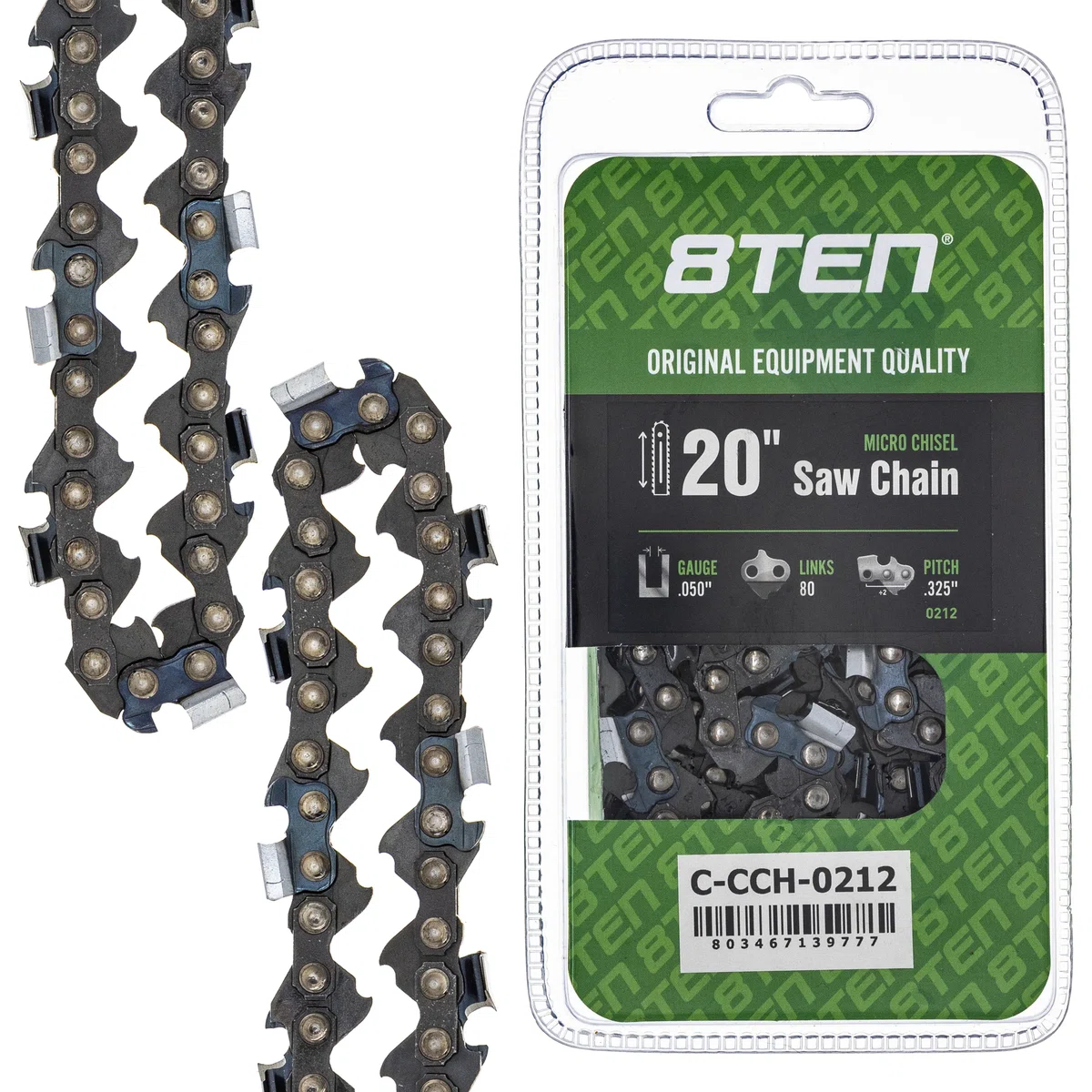 Chainsaw Chain 20 Inch .050 .325 80DL For Echo Makita 501840880 591095780 20LPX080G 501840680