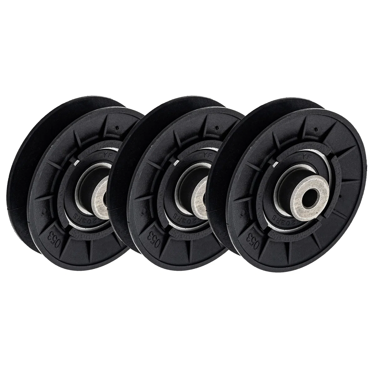 Idler Pulley For John Deere M95726 M89431 AM35307 AM100661 AM100529 | 3-PACK