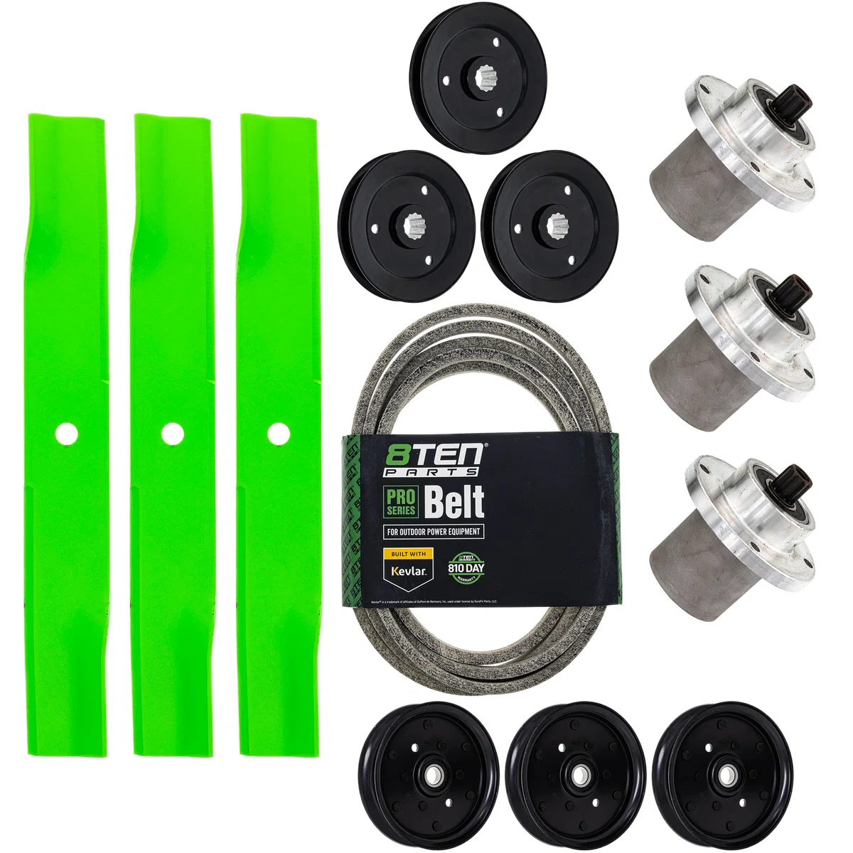 Deck Rebuild Kit for Hustler FasTrak SD 54-Inch 797696 783506 786889 781856