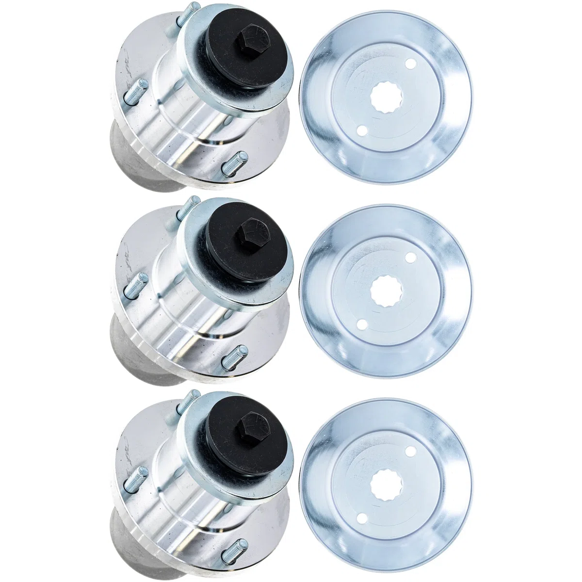 Spindle Kit for Hustler FasTrak SD Raptor XDX 48-Inch 607208 604665 3 Pack