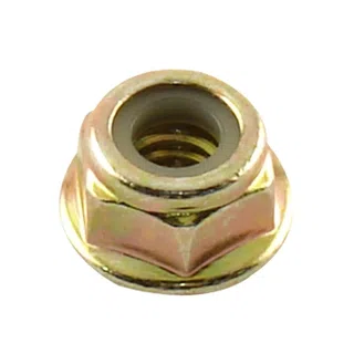 MTD 712-04064 Genuine OEM Hex Flange Lock Nut, 1/4-20