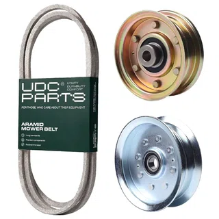 UDC Parts Mower Kit / Belt 954-05021 + Pulley 756-04224 + Pulley GY20629 / Fits Troy-Bilt TB1942