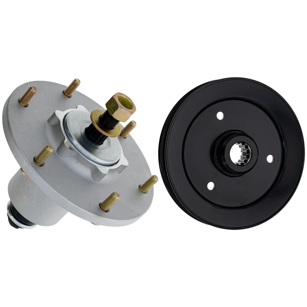 Spindle & Pulley Set For Exmark 810-KSP4320N