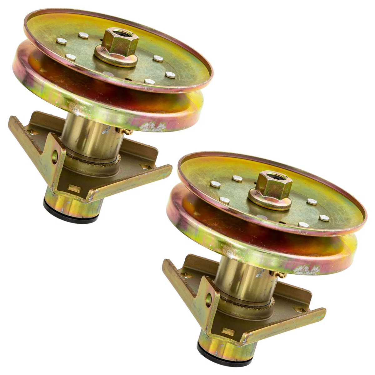 Deck Spindle Set For Sabre John Deere Scotts AM126225 AM121324 GY00038 | 2-PACK