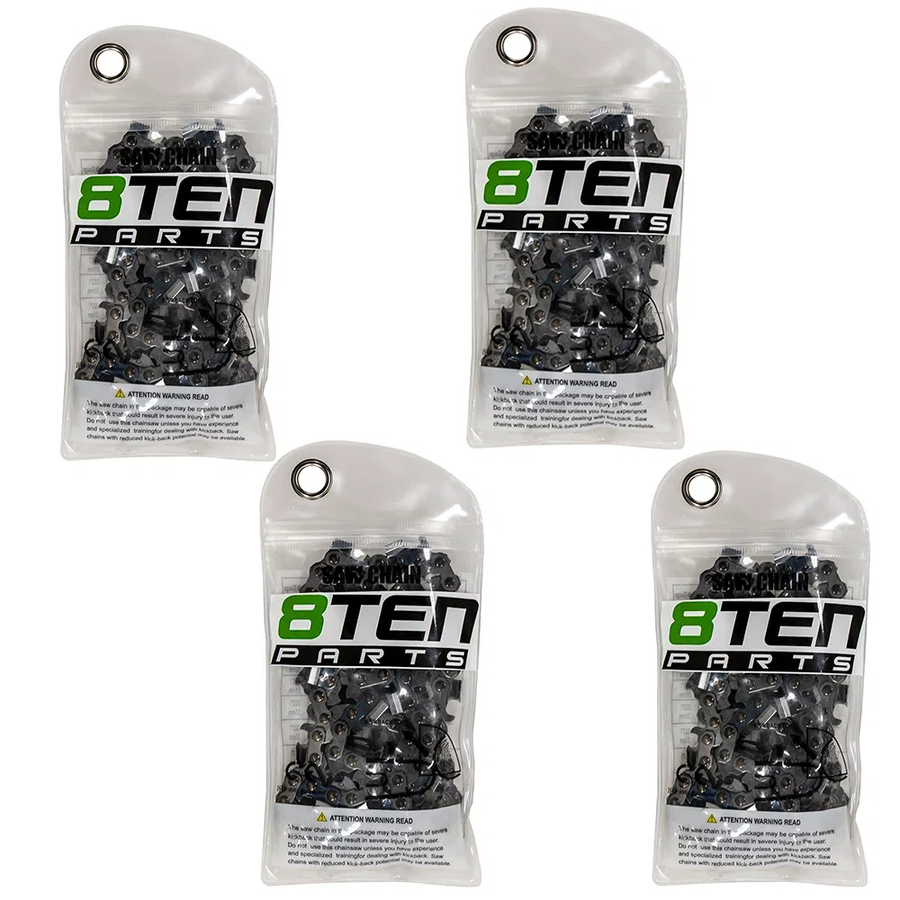 Chainsaw Chain 16 Inch .050 3/8 56DL For Husqvarna 576936556 501847056 585422156 608100179 608100128 | 4-PACK