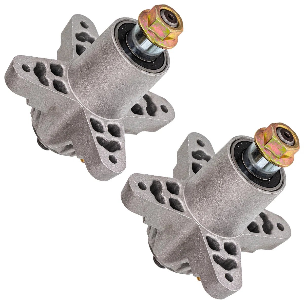 Deck Spindle Set For White Outdoor Troy-Bilt Yard-Machines 918-0659 918-0624 618-0659 618-0624 | 2-PACK