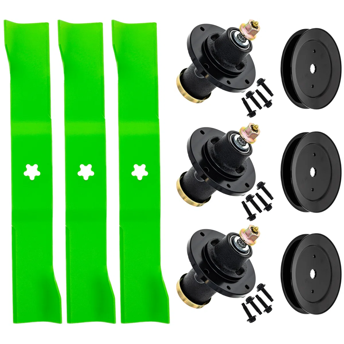 Blade Spindle Kit for Husqvarna TS354 TS254G 54-Inch 582760502 539131898