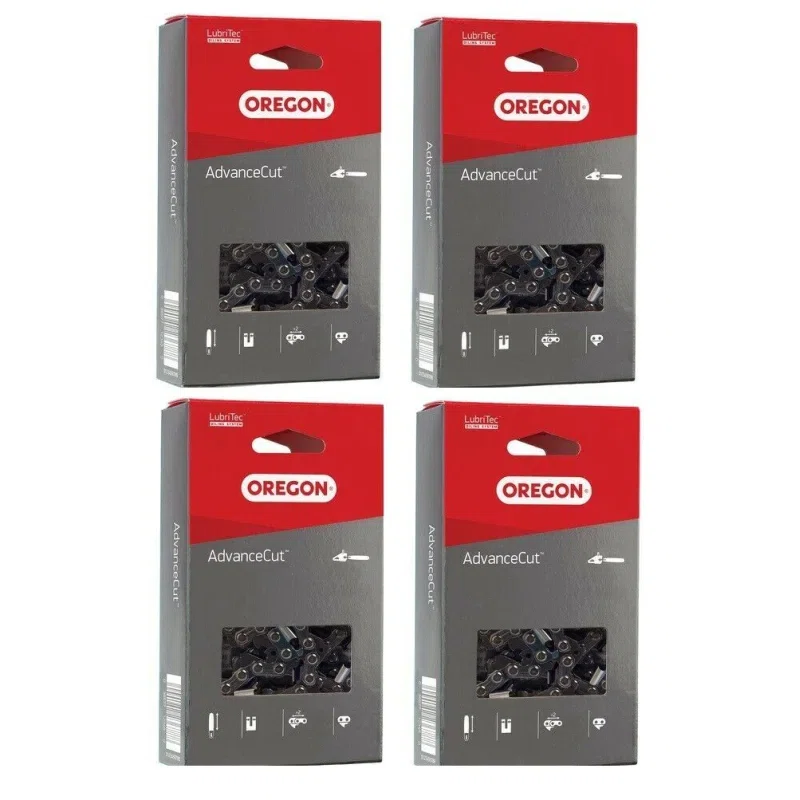 4PK Oregon 90PX040G AdvanceCut Saw Chain 10" Chain 3/8" for 61PMM340E .43" 40 DL